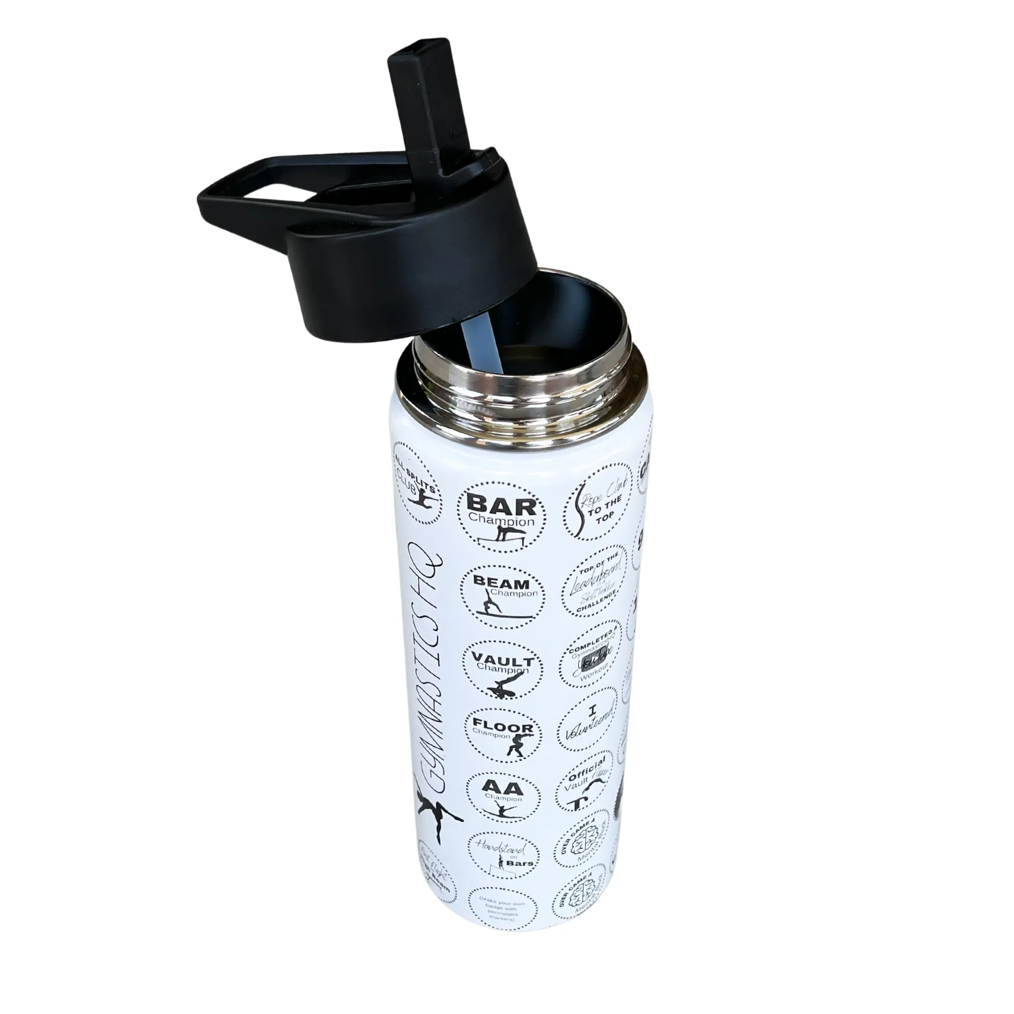 Gymnastics Achievements Water Bottle