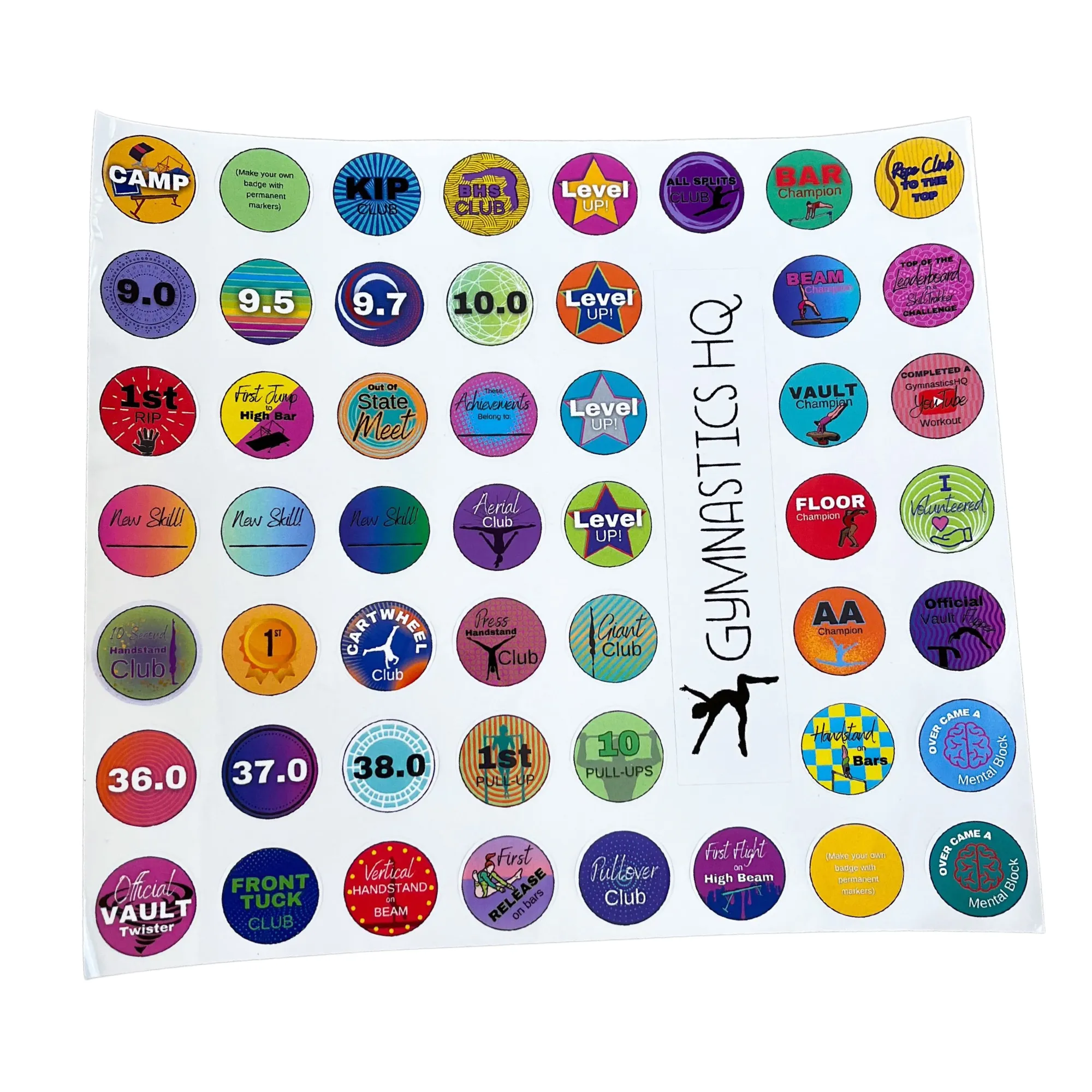 Gymnastics Achievements Water Bottle