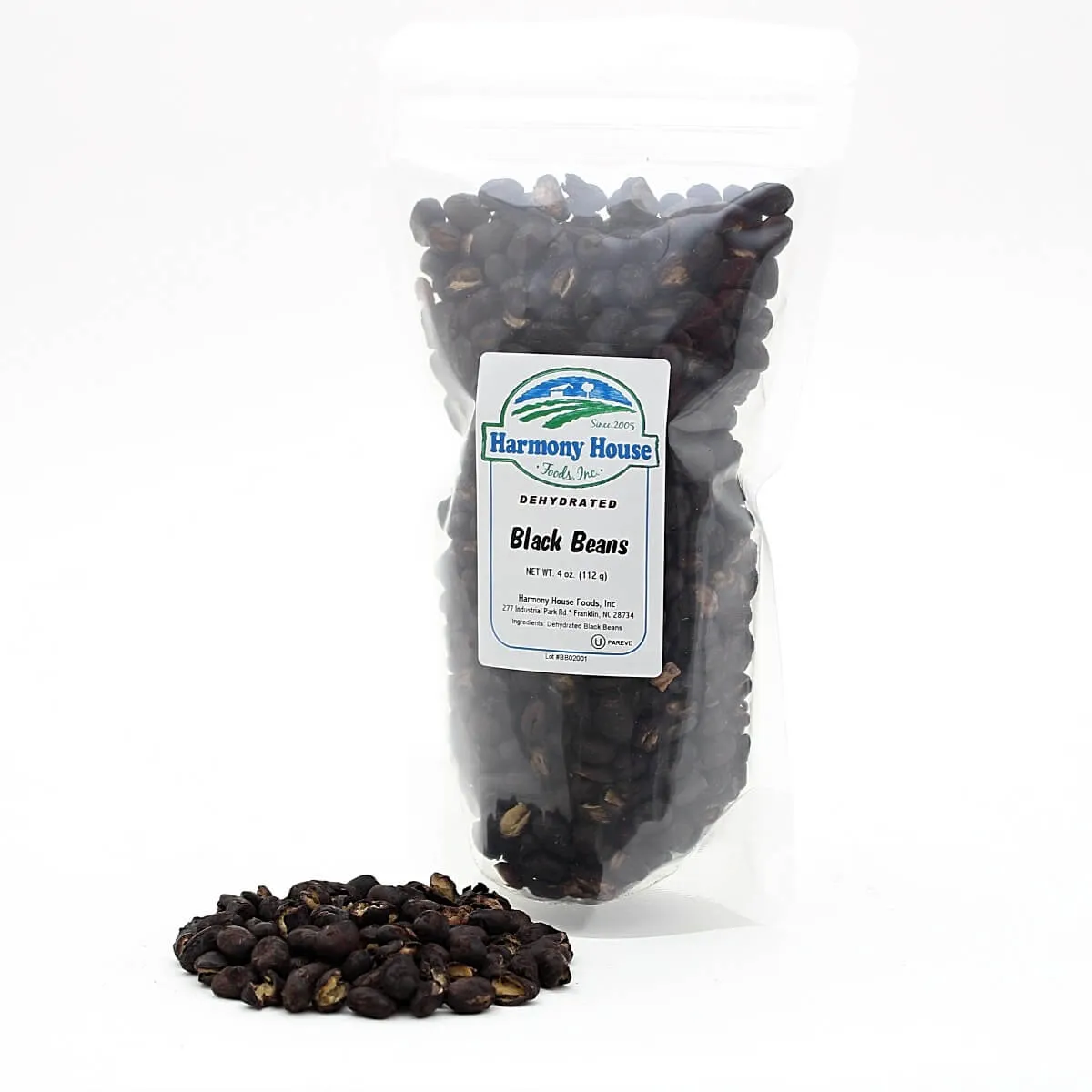 Harmony House Black Beans (4 oz)