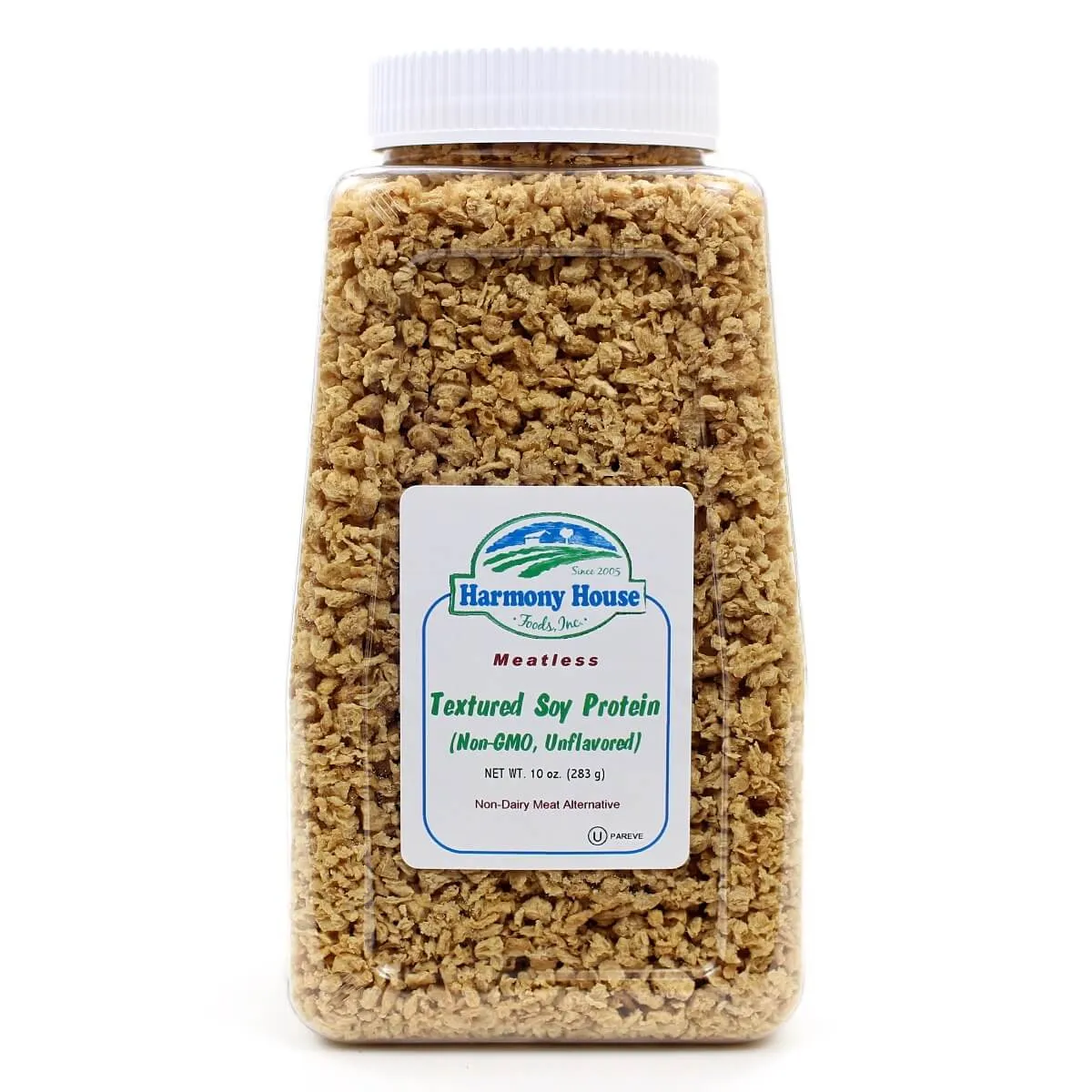 Harmony House Textured Soy Protein (Non-GMO, Unflavored) (10 oz)