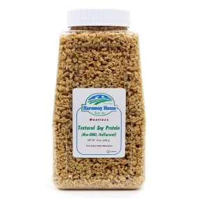 Harmony House Textured Soy Protein (Non-GMO, Unflavored) (10 oz)
