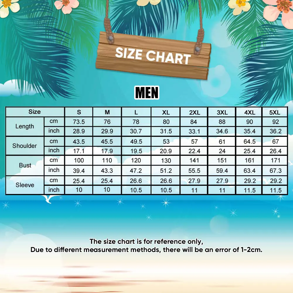 Hawaiian Shirt Gifts for Husband Personalised Face Shirts Men's Beach Wearing