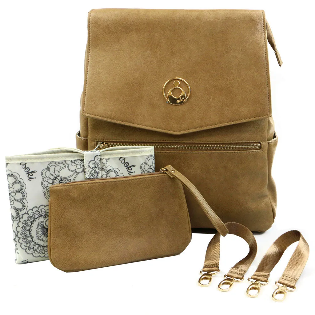 Isoki Hartley Backpack (Latte)
