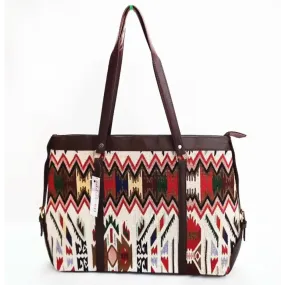 JG Jacquard Laptop handBag