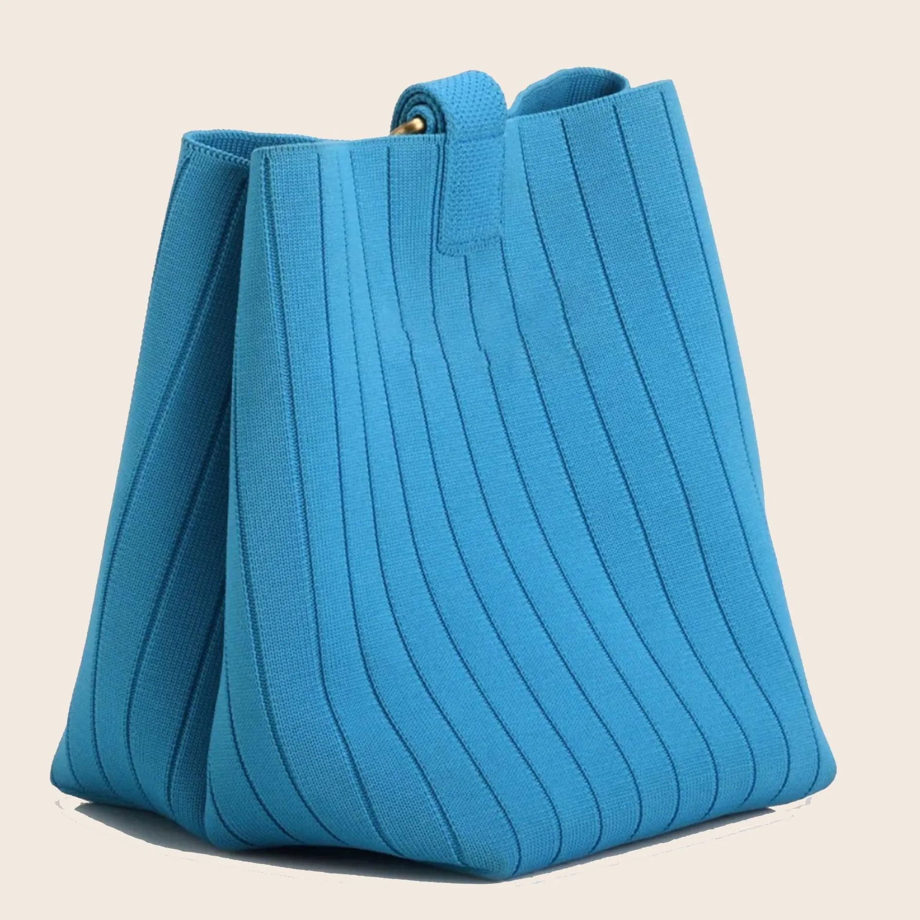 Jude- Mini Bucket Bag- Blue