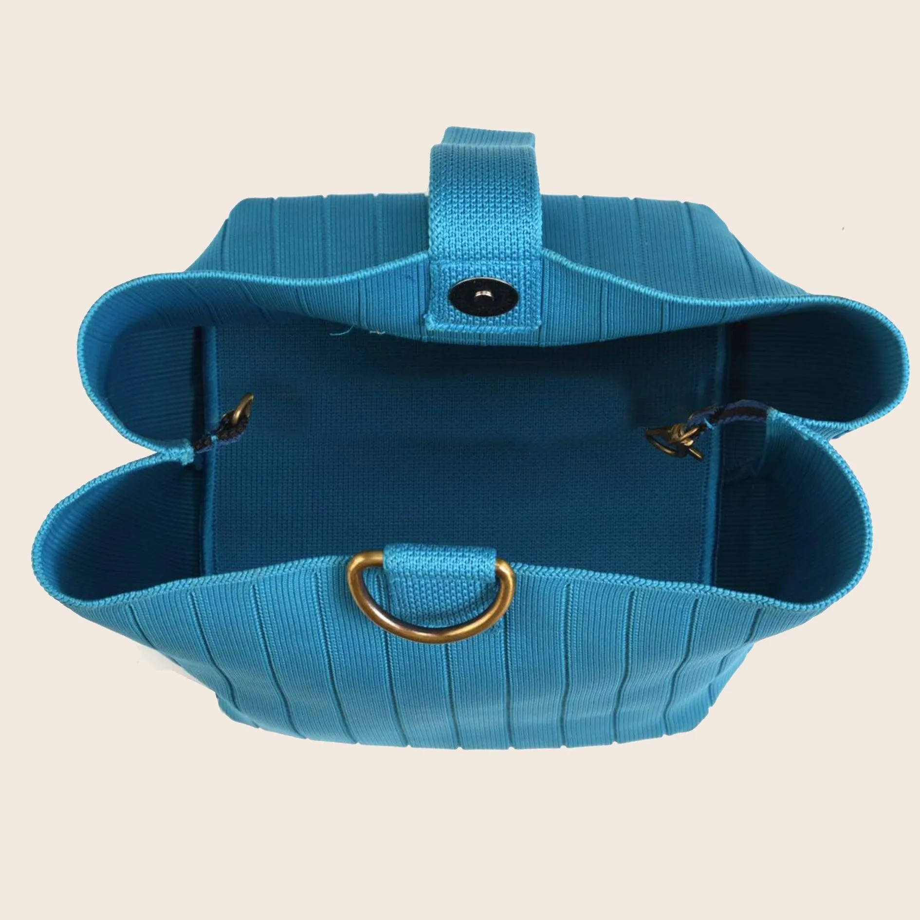 Jude- Mini Bucket Bag- Blue