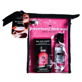 Kama Sutra Strawberry Dick-quiri Oral Sex Cocktail Kit