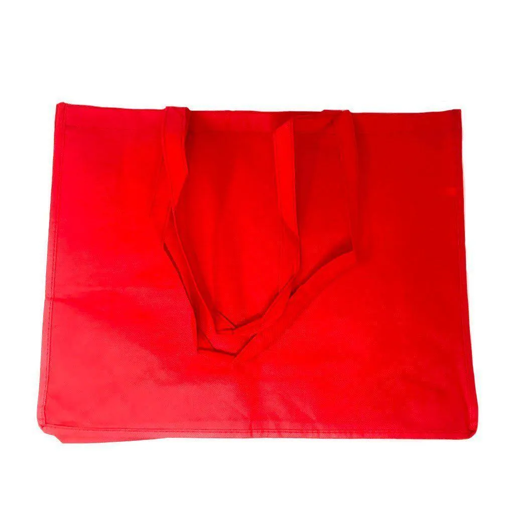 Large Reusable Grocery Shopping Tote Bag Bags Recycled Eco Friendly 20inch