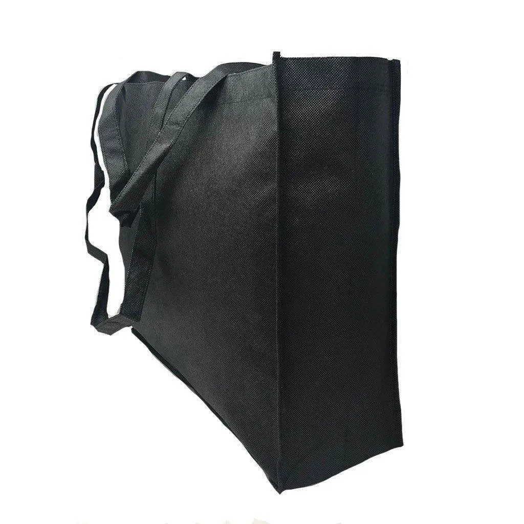 Large Reusable Grocery Shopping Tote Bag Bags Recycled Eco Friendly 20inch