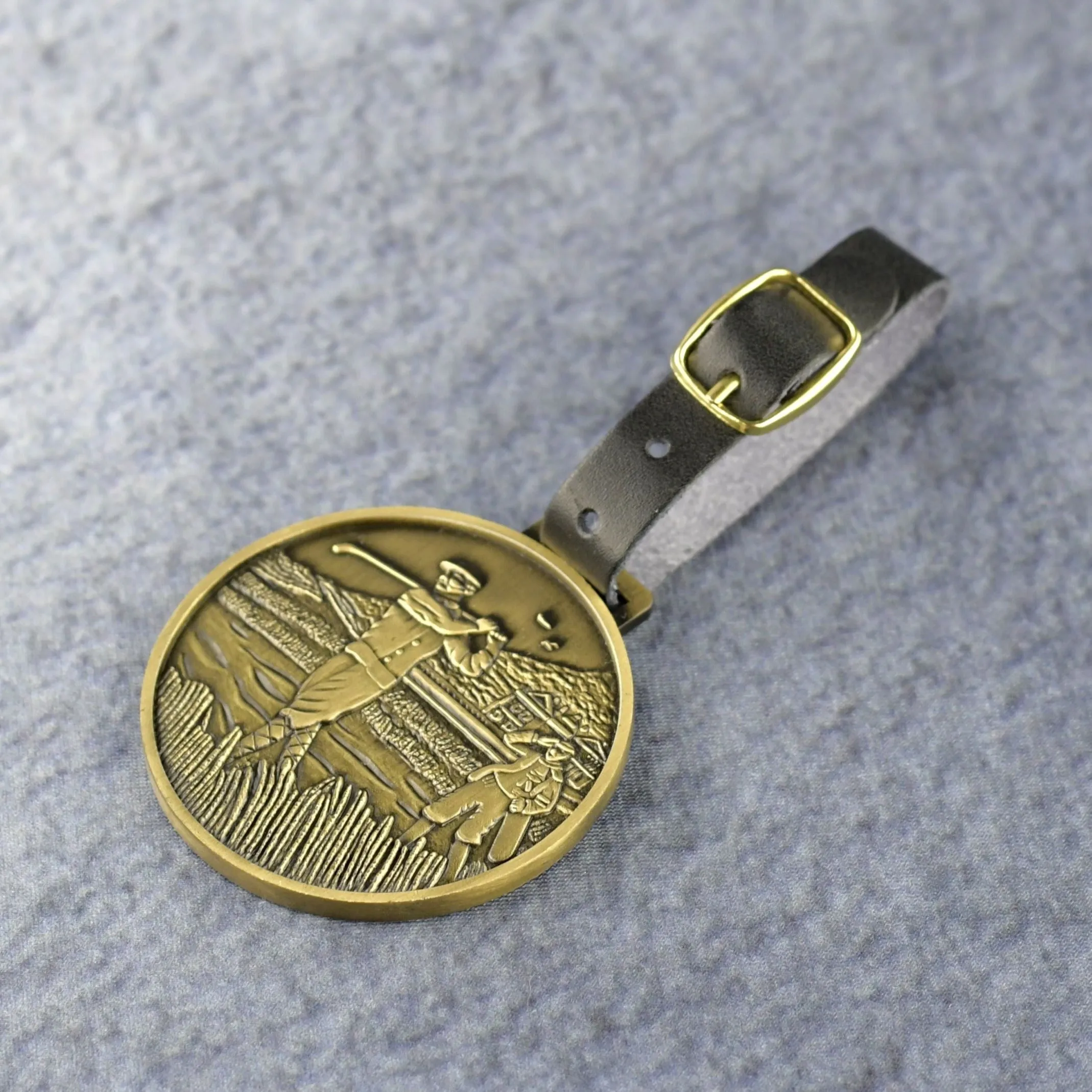 Leather Golf Bag Tag