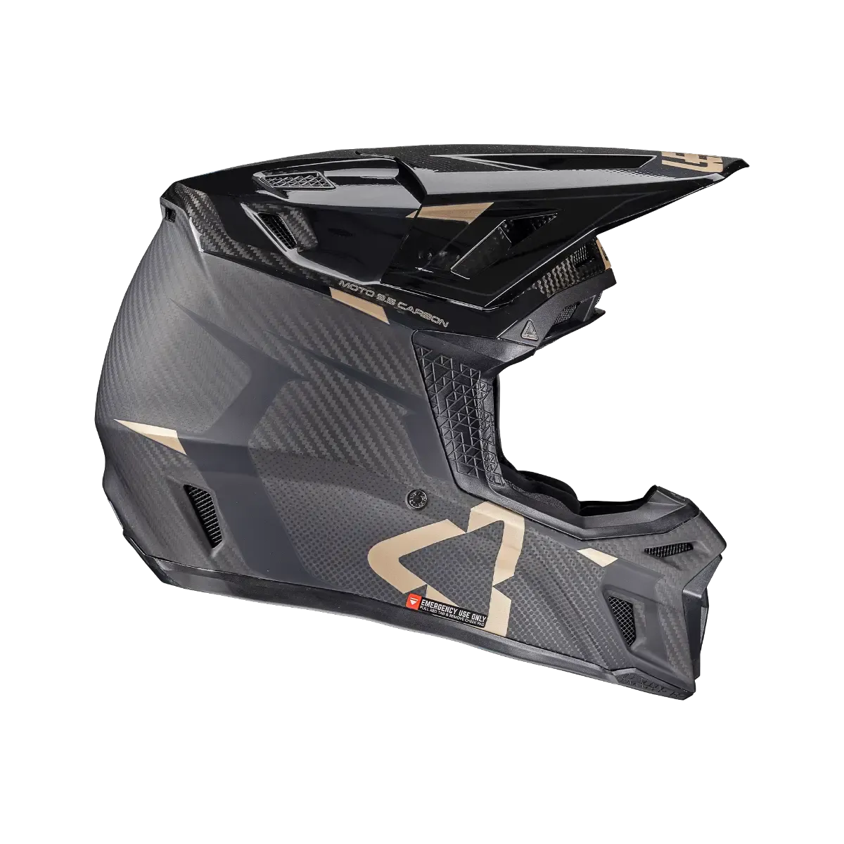 Leatt 9.5 Moto Carbon Helmet Kit w/ 6.5 IRIZ Goggles V25