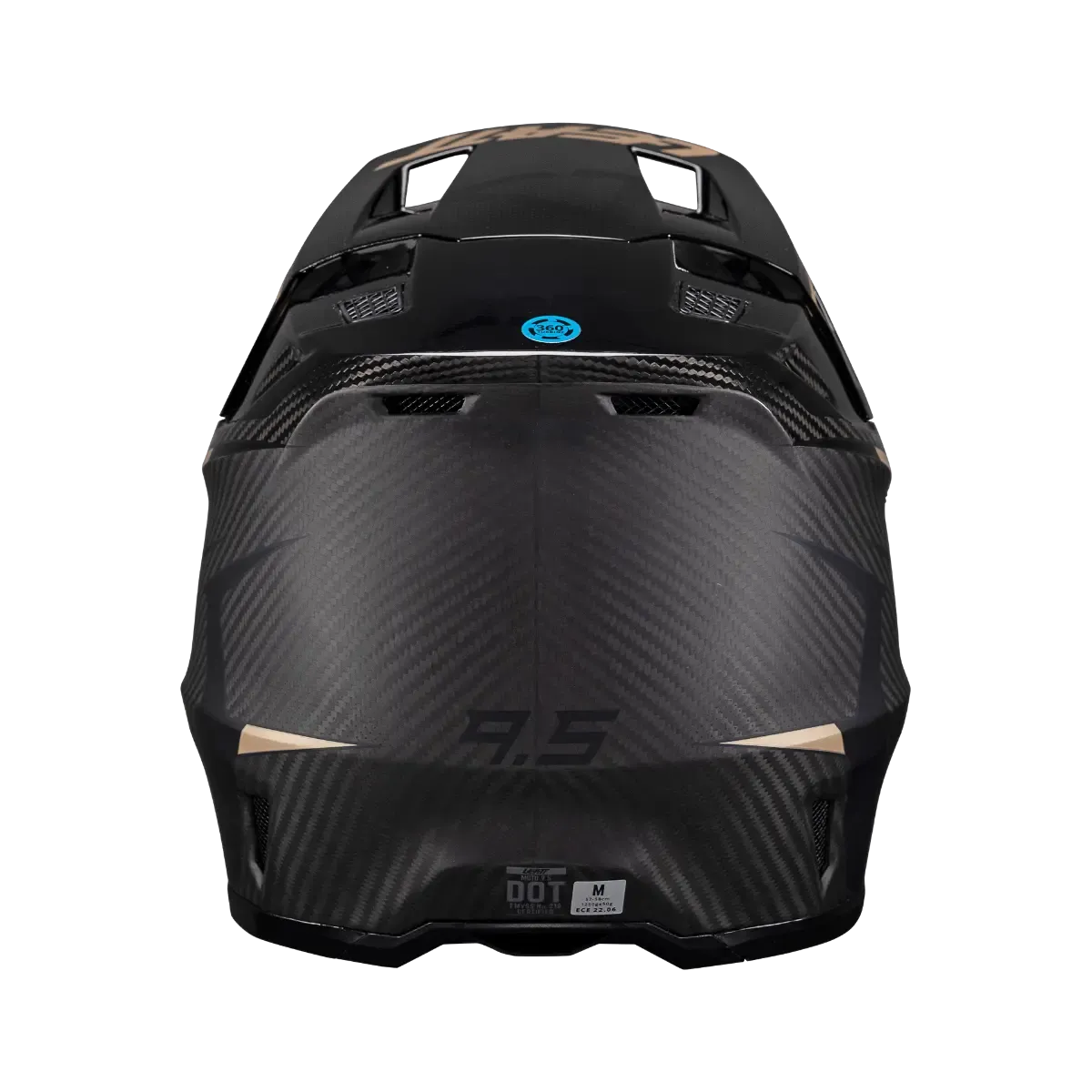 Leatt 9.5 Moto Carbon Helmet Kit w/ 6.5 IRIZ Goggles V25