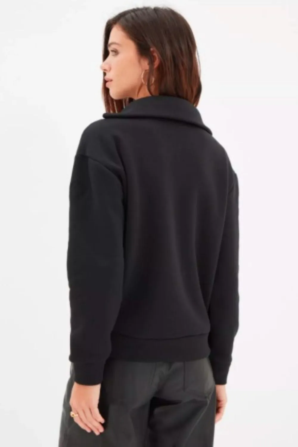 Light Up My World Black Full Sleeve Top