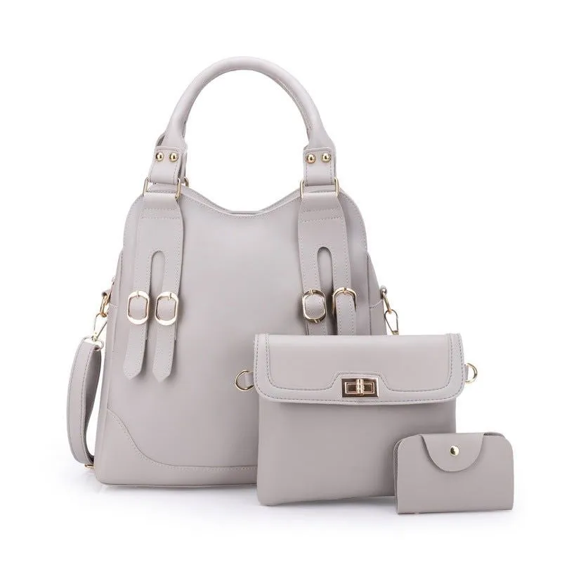 LovelyRLovely Women Belt Decorative Three-piece Bag