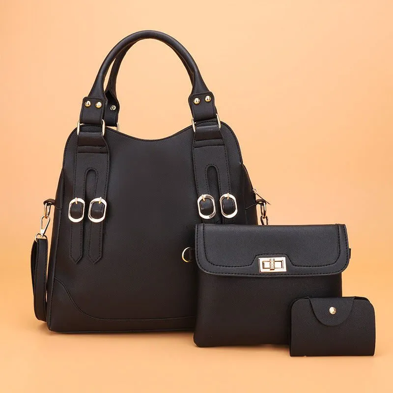 LovelyRLovely Women Belt Decorative Three-piece Bag