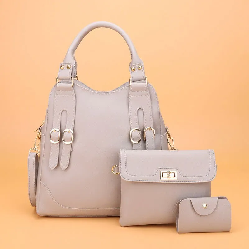 LovelyRLovely Women Belt Decorative Three-piece Bag