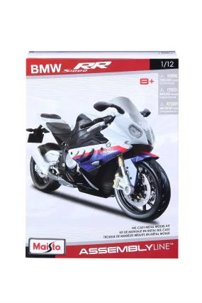 MAISTO 1:12 ASSEMBLY LINE MOTORCYCLES BWM S1000 RR