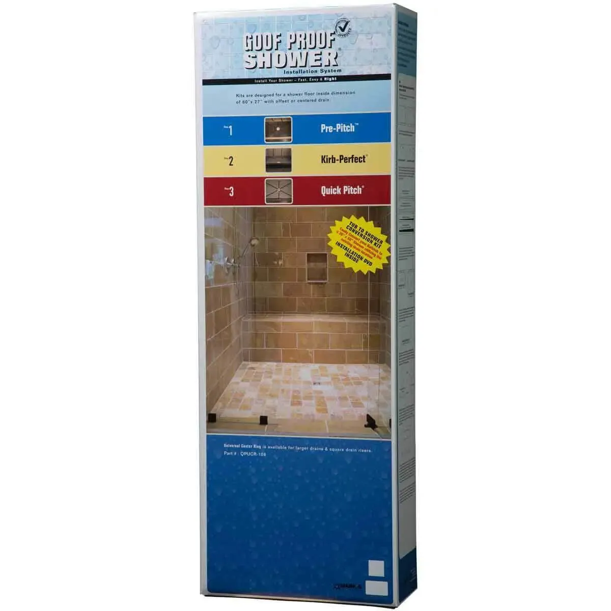 Mark E Industries 3-in-1 Standard Shower Kit