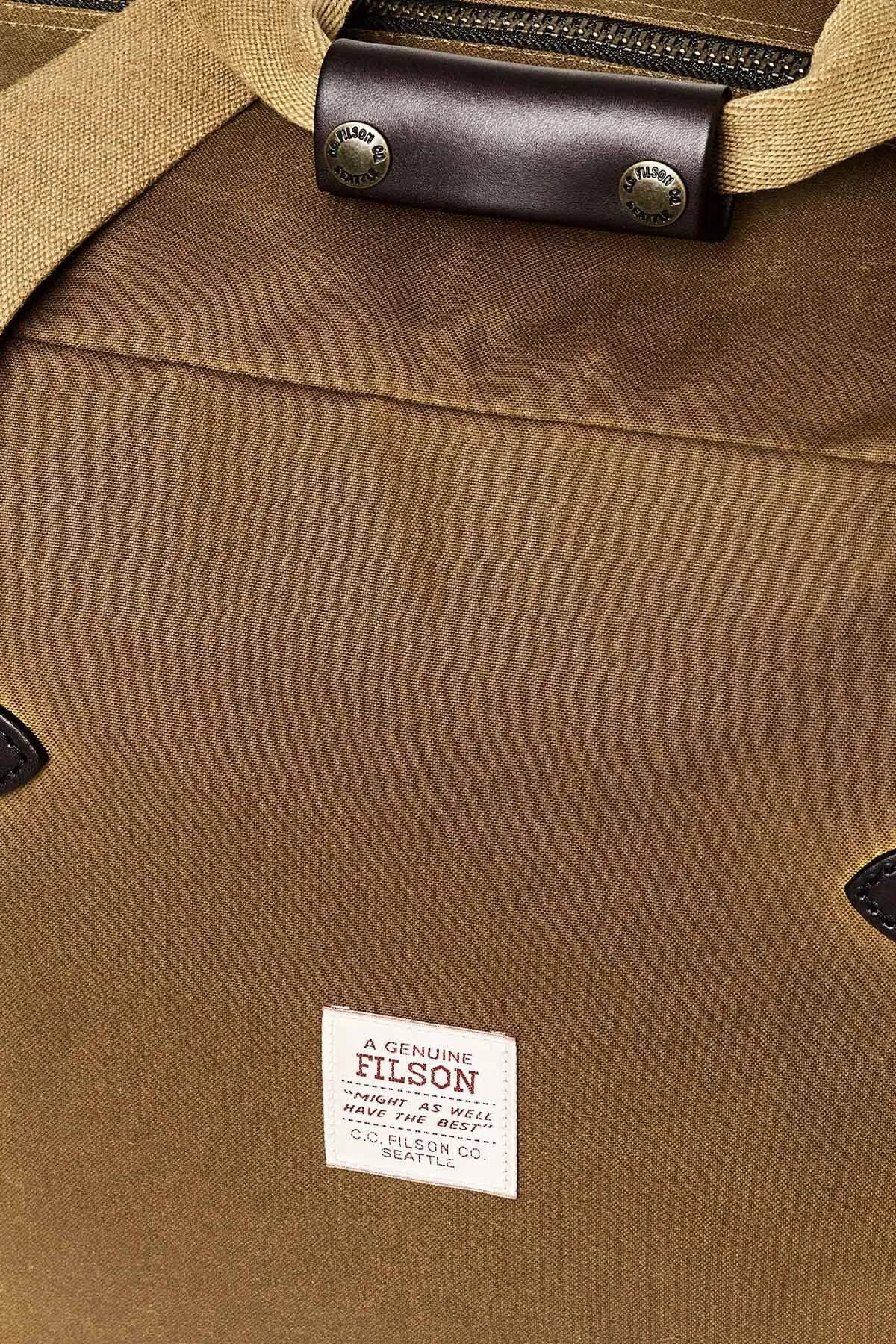 MEDIUM TIN CLOTH DUFFLE BAG
