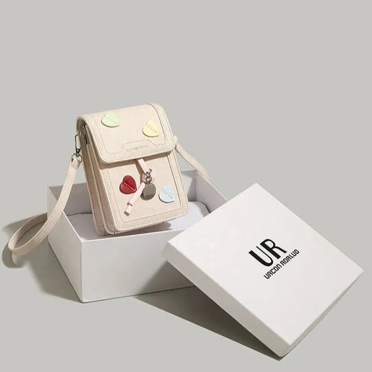Mini Mobile Phone Bag - Women's Versatile Small Square Bag