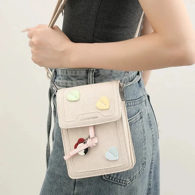Mini Mobile Phone Bag - Women's Versatile Small Square Bag