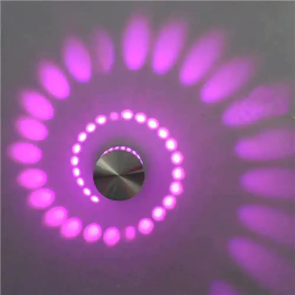 Modern LED Ceiling Light 3W RGB wall Sconce for Art Gallery Decoration Front Balcony lamp Porch light corridors Light Fixture