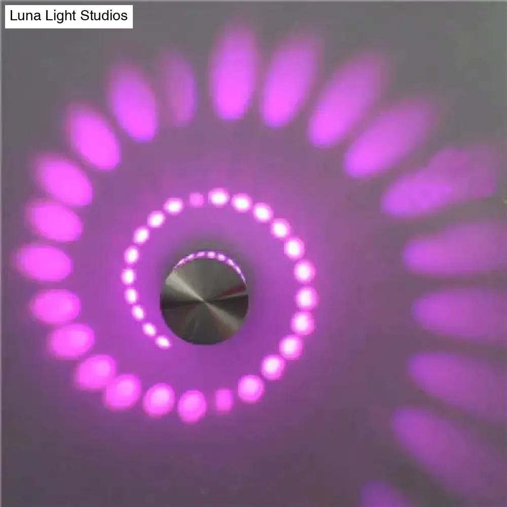 Modern LED Ceiling Light 3W RGB wall Sconce for Art Gallery Decoration Front Balcony lamp Porch light corridors Light Fixture
