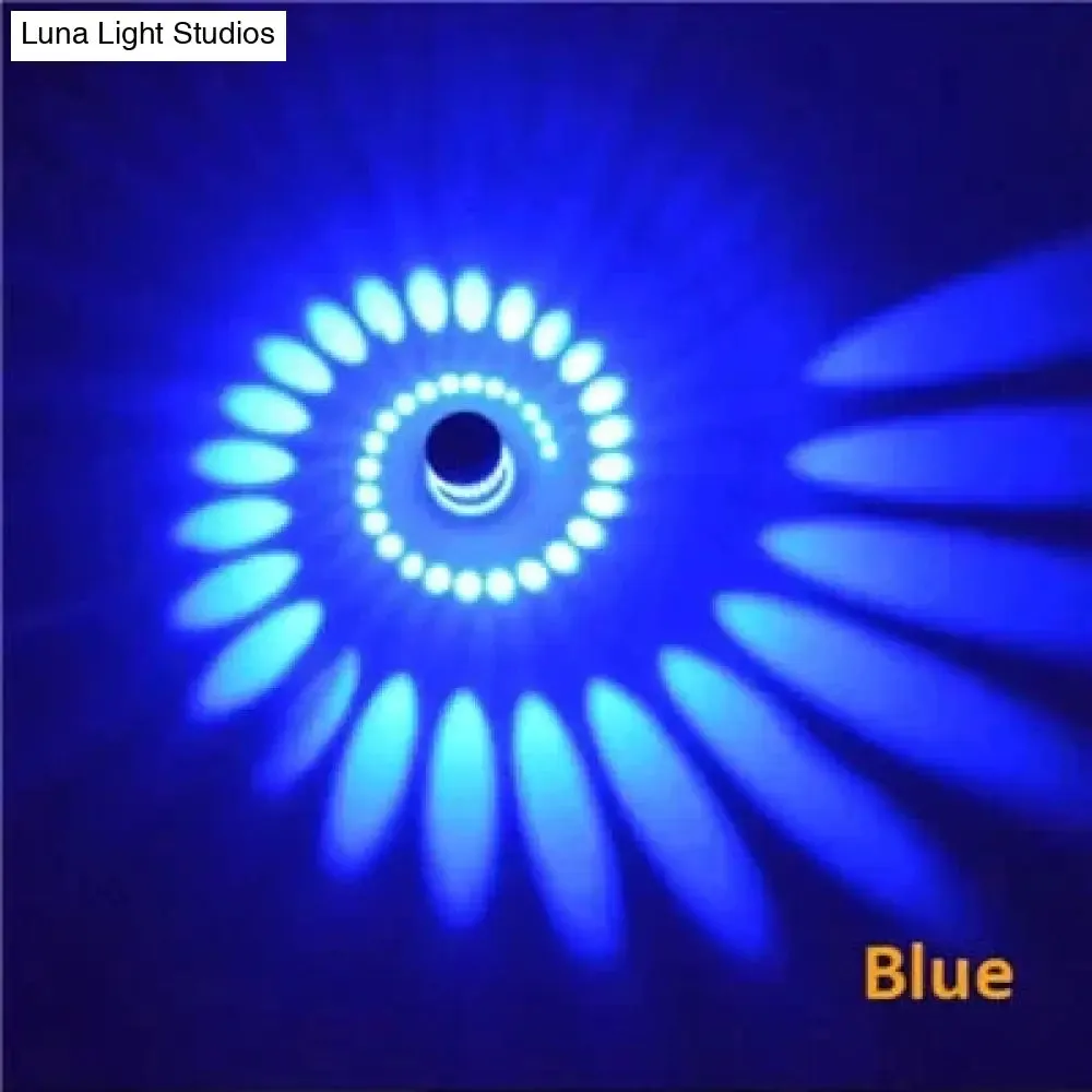 Modern LED Ceiling Light 3W RGB wall Sconce for Art Gallery Decoration Front Balcony lamp Porch light corridors Light Fixture