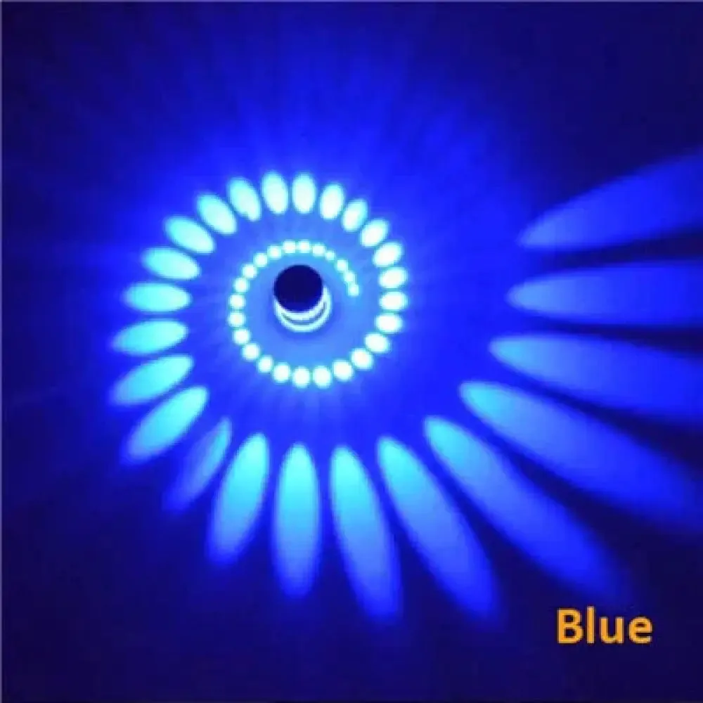 Modern LED Ceiling Light 3W RGB wall Sconce for Art Gallery Decoration Front Balcony lamp Porch light corridors Light Fixture