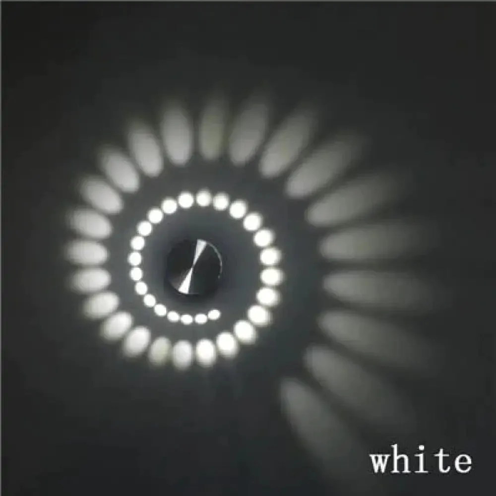 Modern LED Ceiling Light 3W RGB wall Sconce for Art Gallery Decoration Front Balcony lamp Porch light corridors Light Fixture