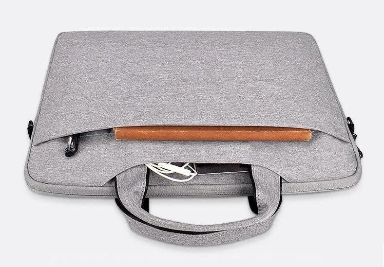 Office Travel 15.6 Inch Waterproof Custom Laptop Bag-Grey