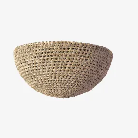 Palecek Green Oaks Flush Mount Natural Bronze