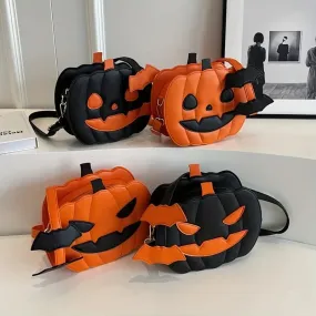 Pumpkin Novelty Crossbody Bag