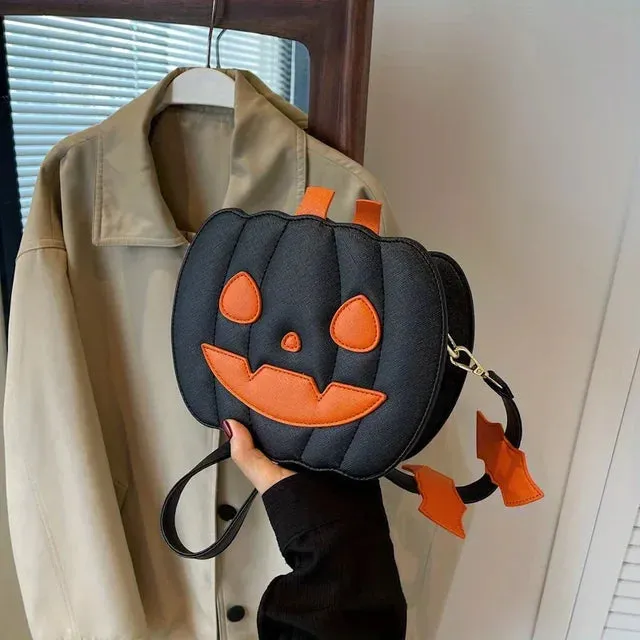 Pumpkin Novelty Crossbody Bag