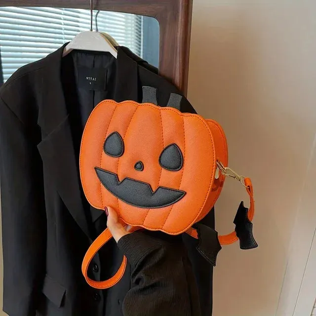 Pumpkin Novelty Crossbody Bag