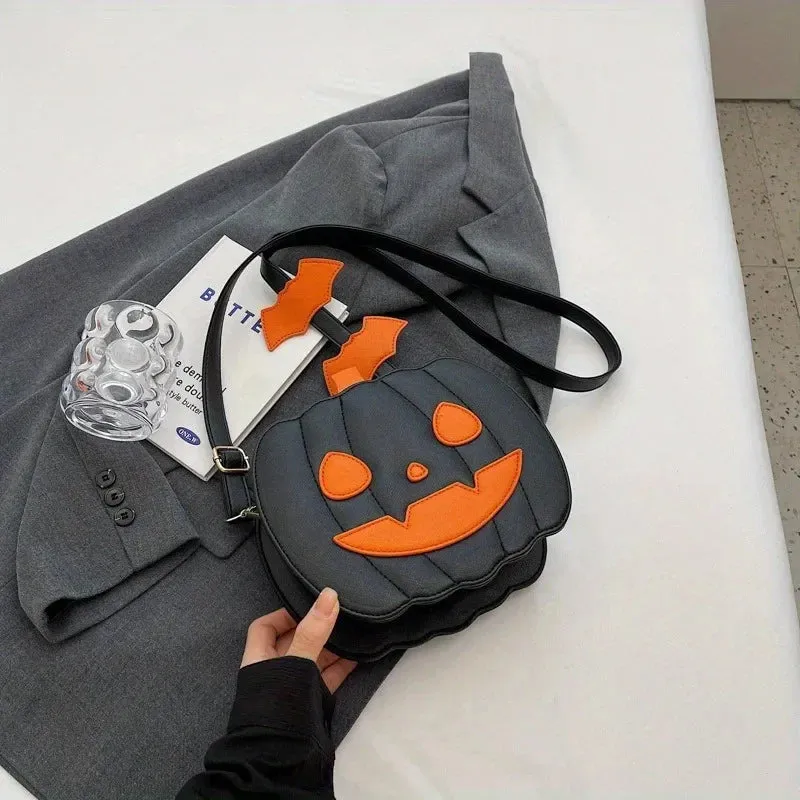 Pumpkin Novelty Crossbody Bag