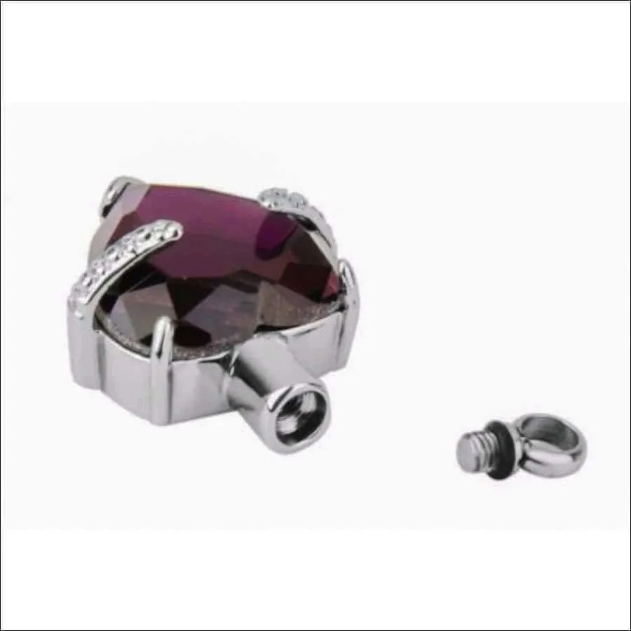 purple heart necklace urn
