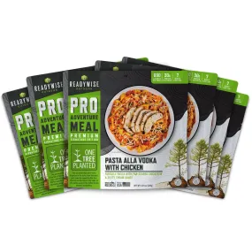 ReadyWise - Pro Adventure Meal Farfalle alla Vodka with Chicken - 6 Pack