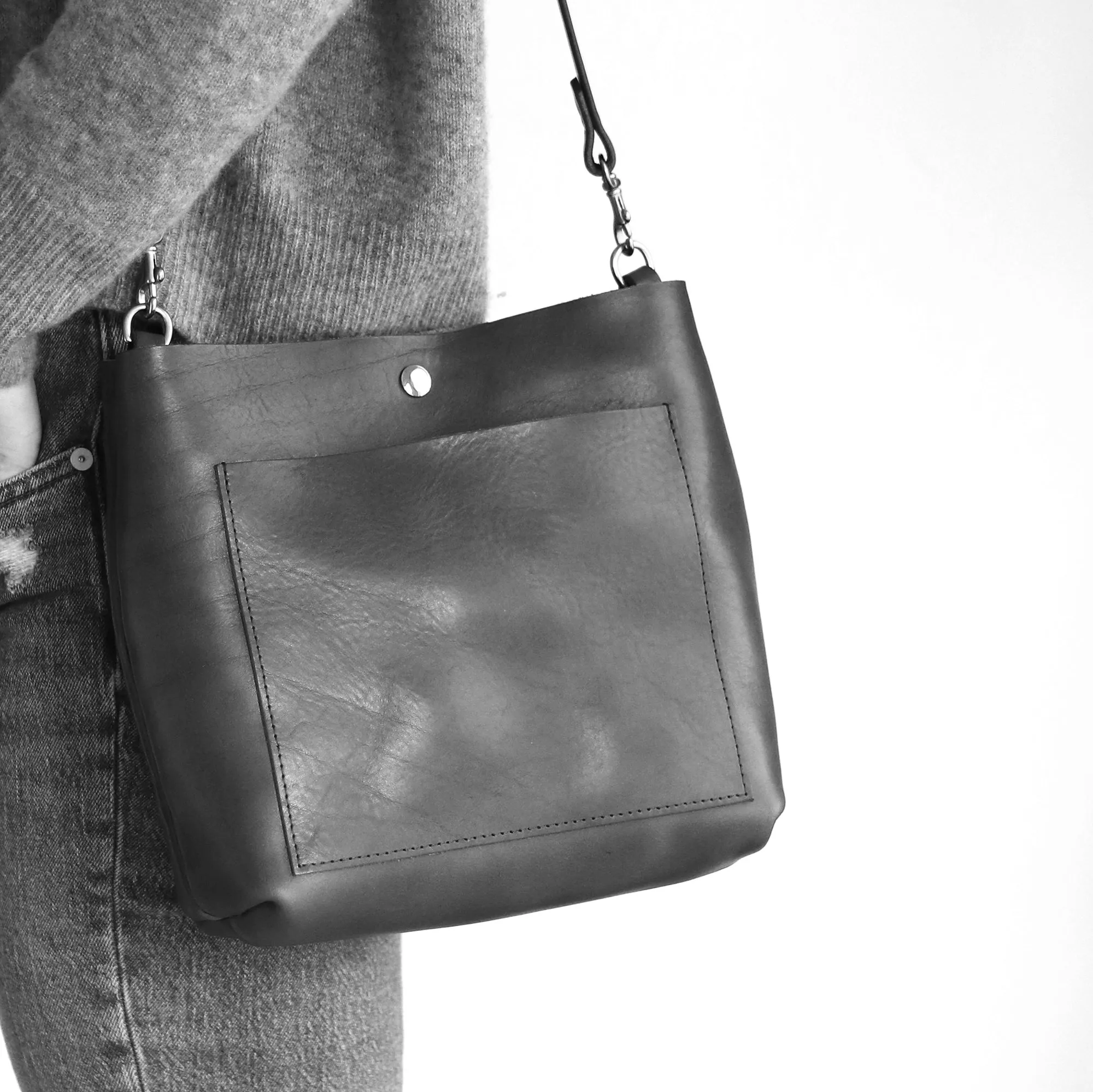 Reserved for Regan - Mini Day Bag - Smooth Beige