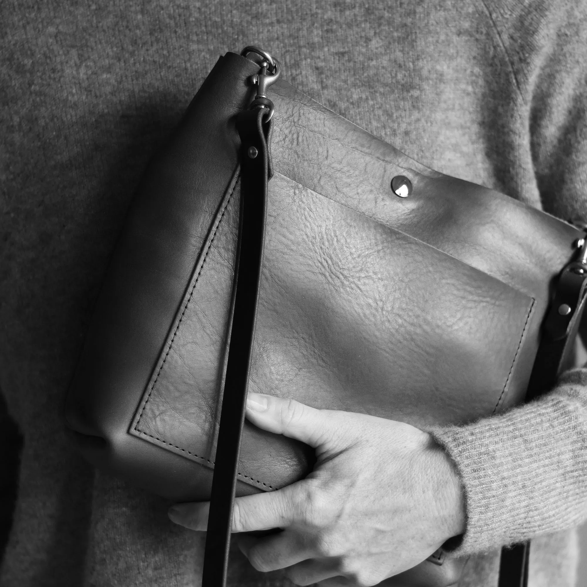 Reserved for Regan - Mini Day Bag - Smooth Beige