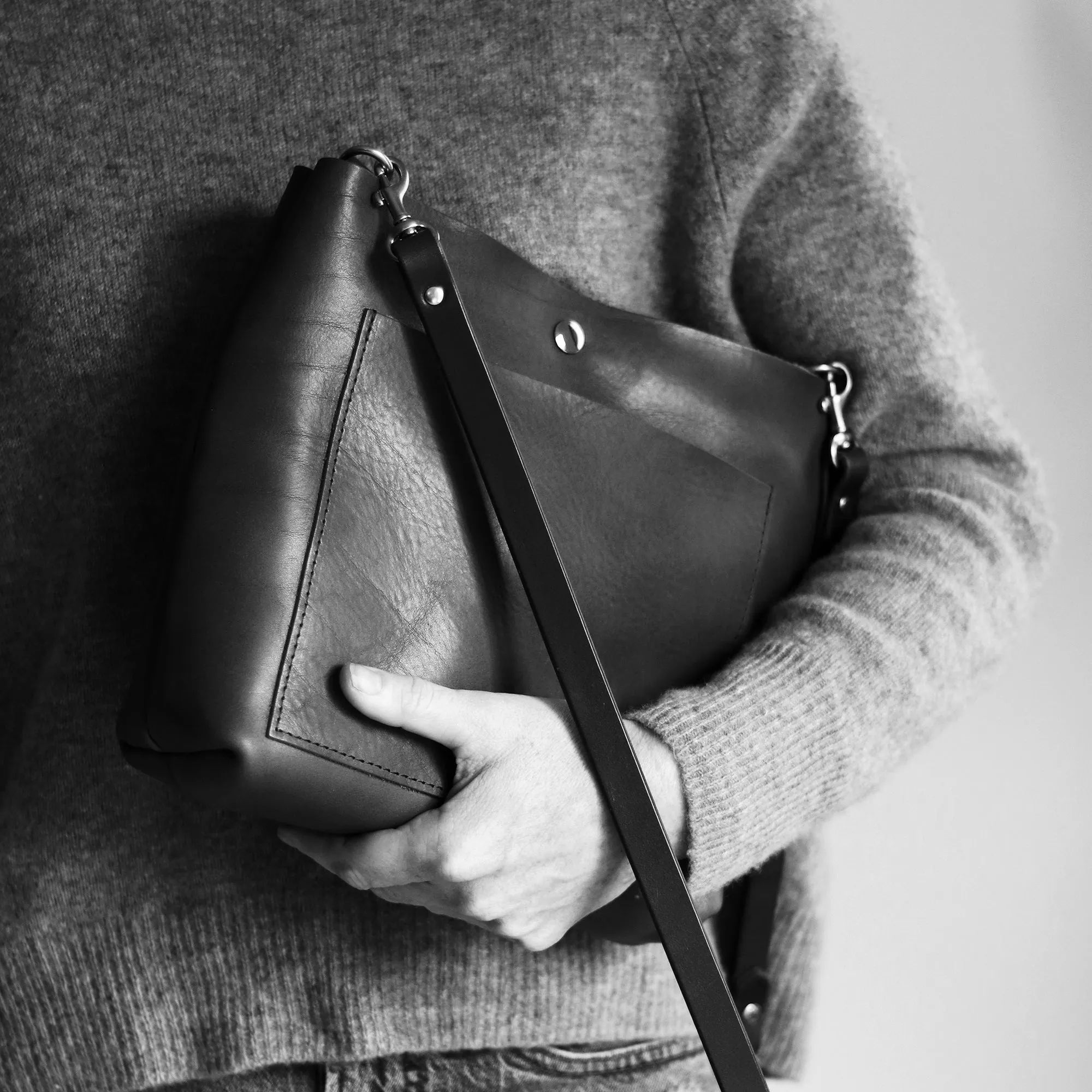 Reserved for Regan - Mini Day Bag - Smooth Beige