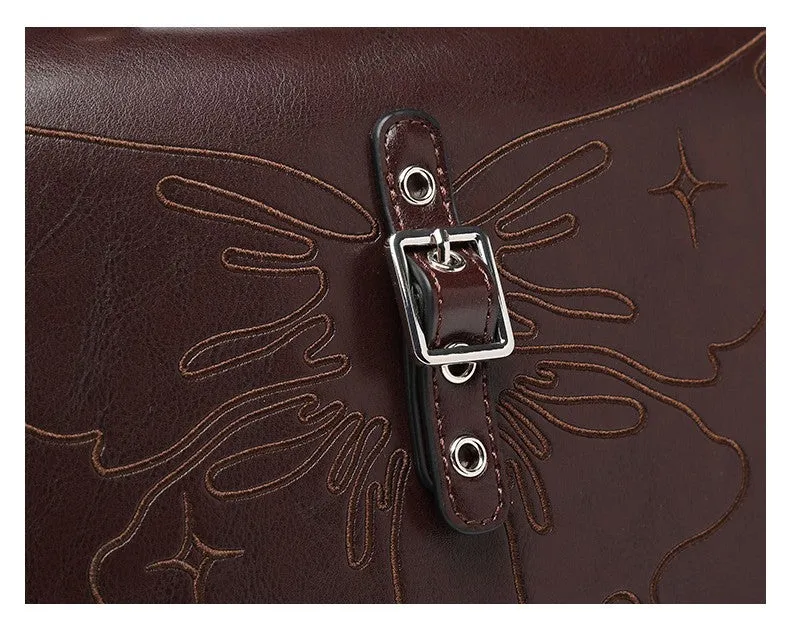 Retro Style Messenger Multi-usage Bag
