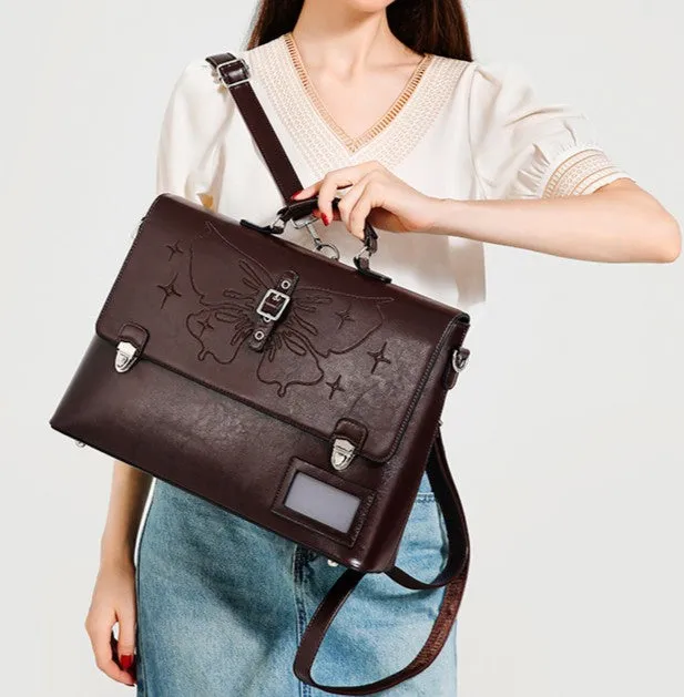 Retro Style Messenger Multi-usage Bag