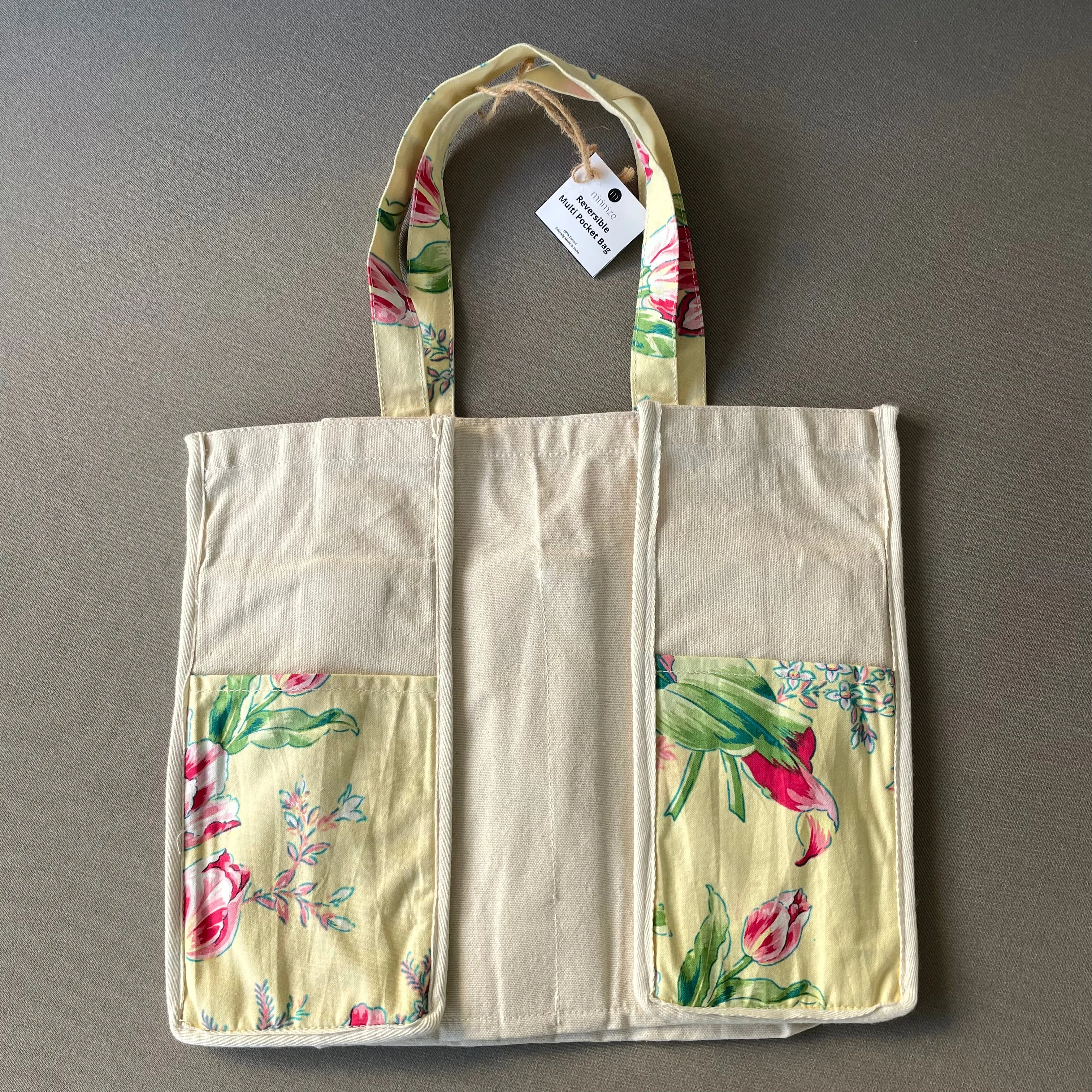 Reversible Multi Pocket Bag