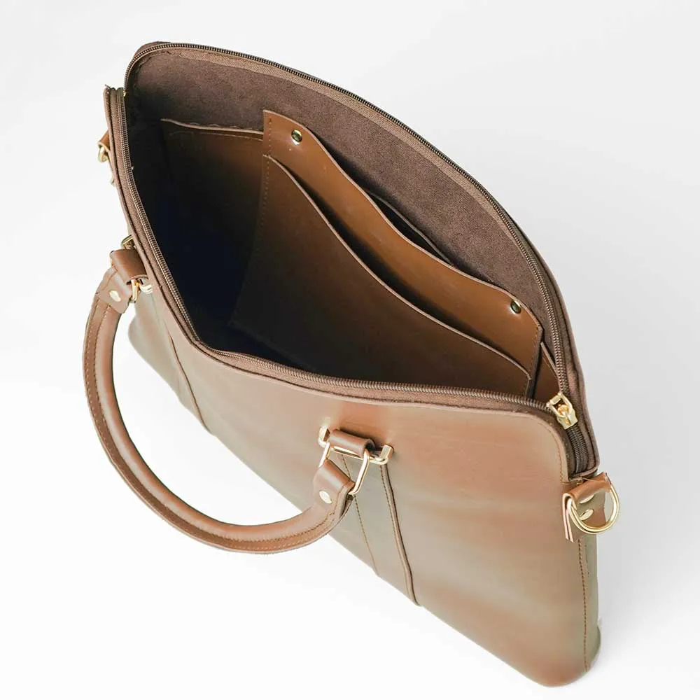 Slik Laptop Bag Brown