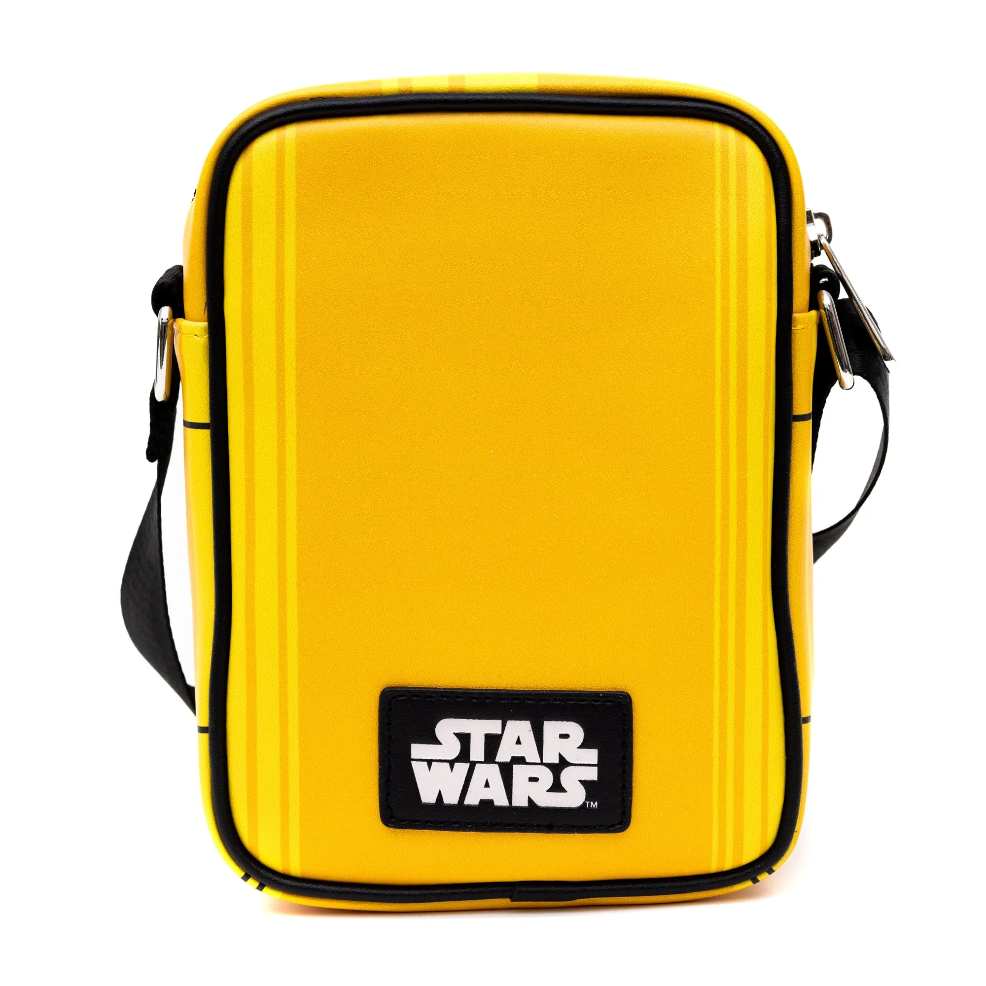 Star Wars Bag and Wallet Combo, Star Wars C3PO Droid Body Yellow, Vegan Leather
