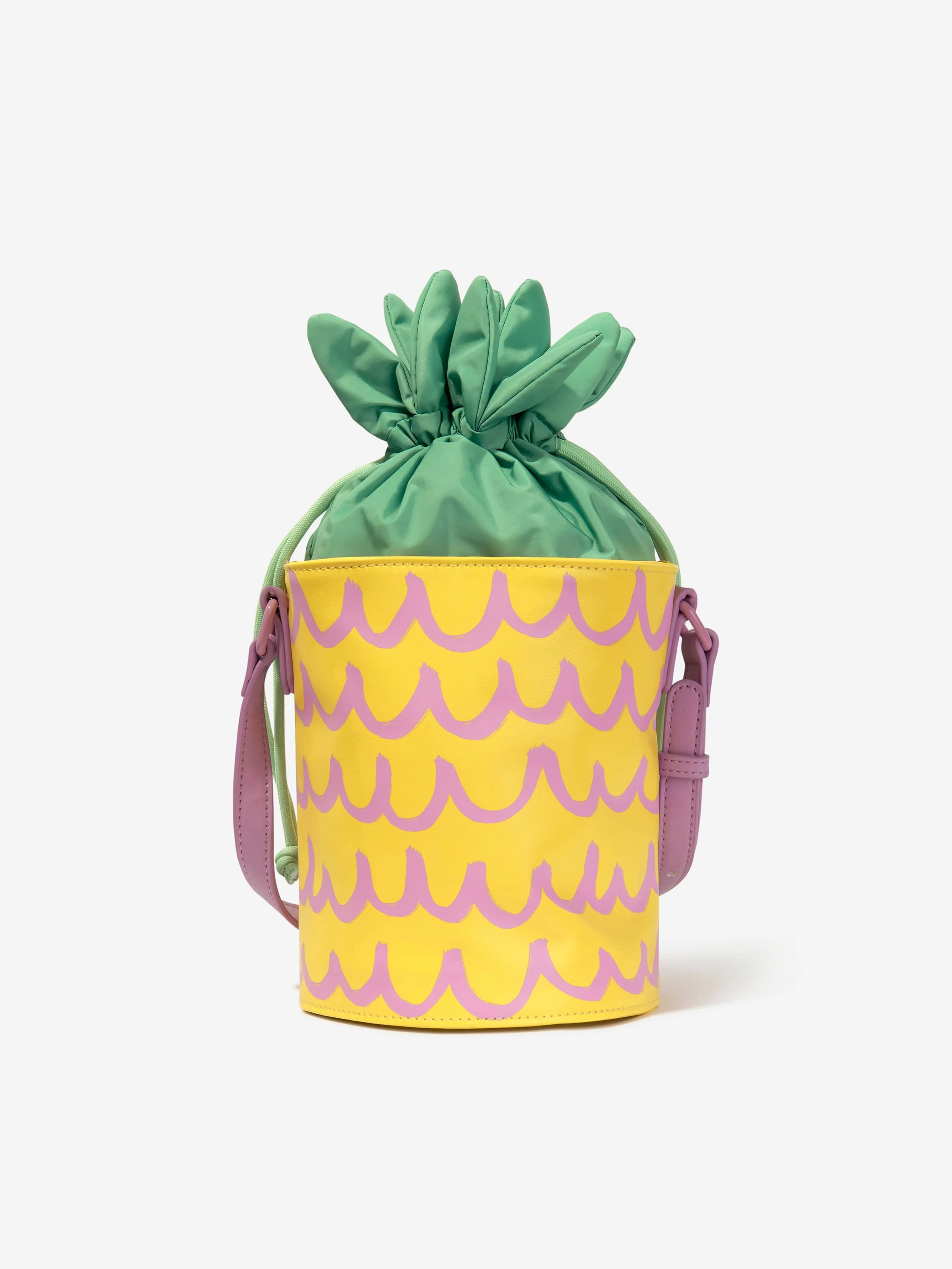 Stella McCartney Girls Pineapple Bucket Bag in Yellow (18cm)