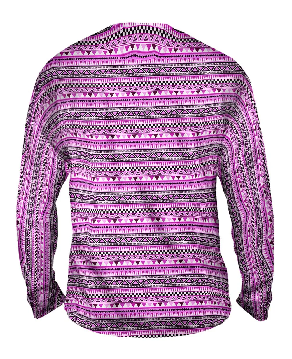 Tribal Pink Aztec Warrior