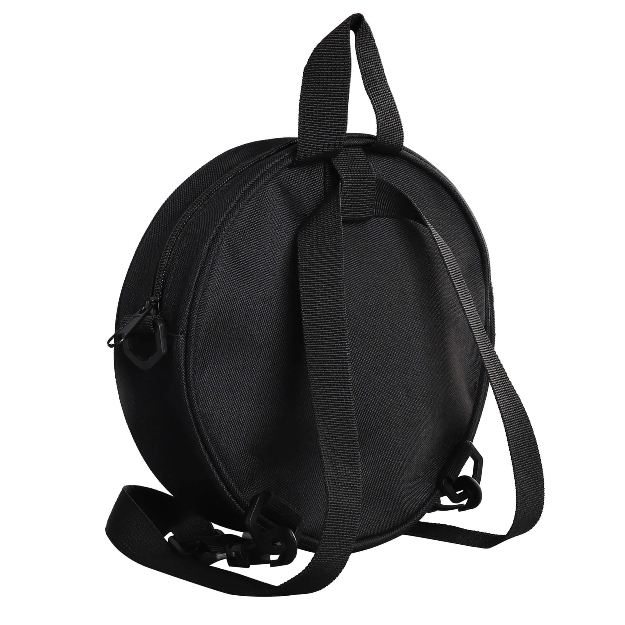 Trippy Skulls Round Satchel Bag