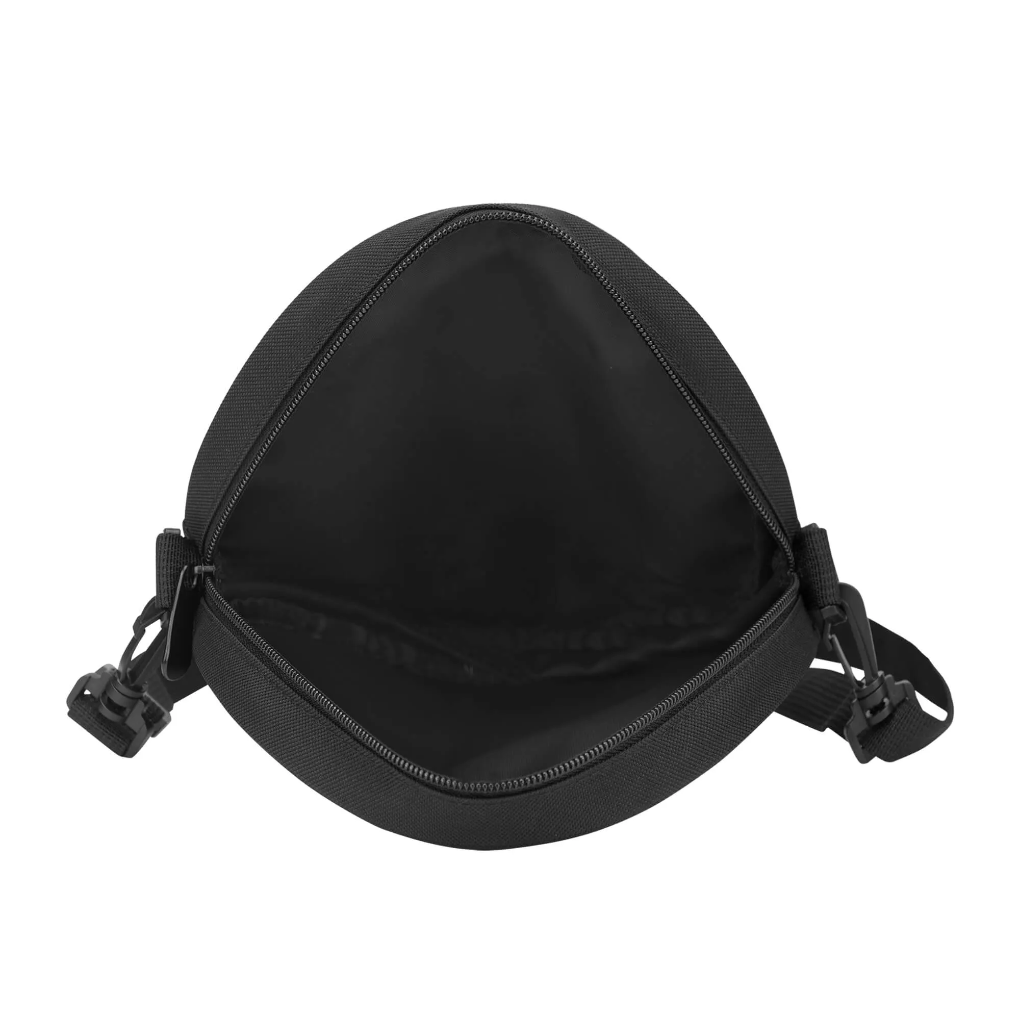 Trippy Skulls Round Satchel Bag